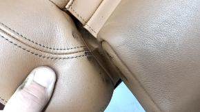 Водительское сидение BMW X5 G05 19-22 с airbag, электрическое, подогрев, память, Sport, кожа коричневая COGNAC, под химчистку, потерто