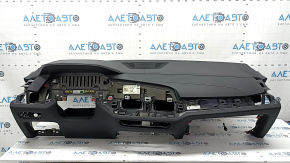 Торпедо передня панель з AIRBAG BMW X5 G05 19-23 чорна, під проекцію, тичка