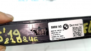Вставка накладки порога передня ліва BMW X5 G05 19-23 хром BMW, з підсвічуванням, подряпини, поліз хром