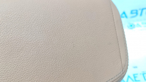 Подголовник 2 ряда центральный BMW X5 G05 19-22 кожа коричневая COGNAC, царапины