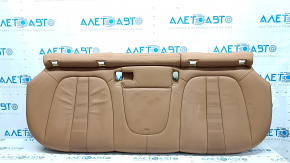 Подушка заднього сидіння 2 ряд BMW X5 G05 19-22 під 2 ряди, шкіра коричнева COGNAC, з підігрівом, вм'ятини, подряпини, під чищення