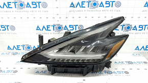 Фара передня ліва в зборі Nissan Murano z52 19-21 рест LED, зламане кріплення, поліз лак, подряпини
