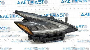 Фара передня права в зборі Nissan Murano z52 19-21 рест LED, зламане кріплення, поліз лак