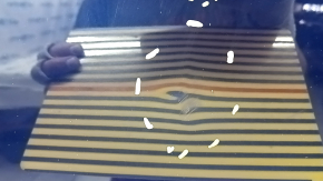 Капот голый Nissan Murano z52 15-24 алюминий, синий RAY, вмятины