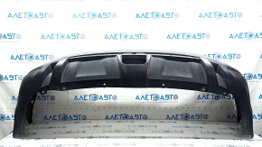 Бампер задний голый Nissan Rogue 17-20 графит, царапины