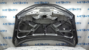 Капот голый Nissan Rogue 14-20 алюминий, графит KAD, тычка, выгорел