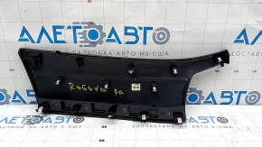 Накладка передней панели правая Nissan Rogue 14-20 пластик, черная