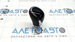 Ручка КПП Nissan Murano z52 15-24 шкіра чорна, чорний глянець