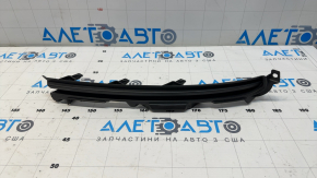 Решітка бампера ліва Mazda CX-9 16-23 без птф, структура