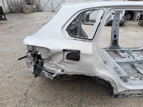 Четверть крыло задняя правая BMW X5 G05 19-26 на кузове, белая, замята