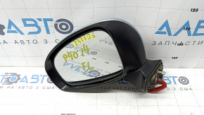 Дзеркало бічне ліве у зборі Toyota Prius V 12-14 5 пінів, блакитне