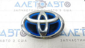 Передній бампер значок емблема Toyota Prius V 12-17 тріщина, пісок