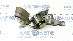 Водійський пас безпеки Toyota Prius V 12-14 бежевий, пошкодження водою, не розмотується, під хімчистку