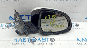 Кузов бокового зеркала автомобиля BMW X3 G01 2018-2023, оригинальная деталь без повреждений.