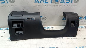 Накладка колени водителя с подстаканником Lexus RX350 RX450 10-15 черная, царапины