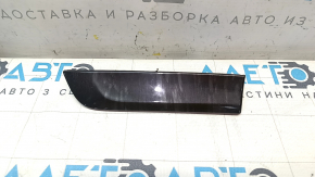 Вставка накладки передньої панелі ліва Honda CRV 12-16 під дерево, без накладки