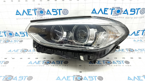 Фара передня ліва в зборі BMW X3 G01 18-21 галоген+LED, з кріпленням