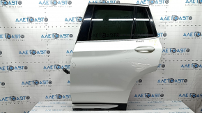Двері в зборі задня ліва BMW X3 G01 18-24 keyless, білий 300, тонування, вм'ятина