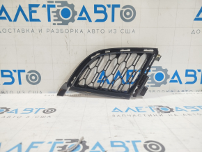 Нижняя решетка переднего бампера центральная правая BMW 3 G20 19-25 M Sport, черный глянец