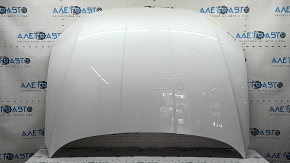 Капот голый Hyundai Tucson 22-26 сталь, белый TW3, вмятина