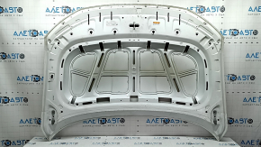 Капот голый Hyundai Tucson 22-26 сталь, белый TW3, вмятина