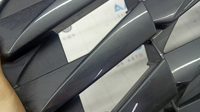 Решетка радиатора grill в сборе Hyundai Tucson 22-24 без камеры, песок, надломано крепление