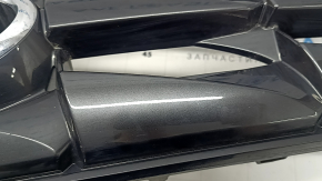 Решетка радиатора grill в сборе Hyundai Tucson 22-24 без камеры, песок, надломано крепление