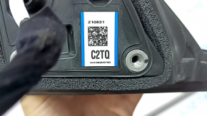 Зеркало боковое левое в сборе Hyundai Tucson 22-24 8 пинов, поворотник, подогрев, BSM, белое