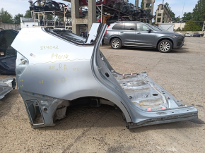 Чверть крило ззаду права Toyota Prius V 12-17 на кузові, блакитна, роблена 0.5-1.9