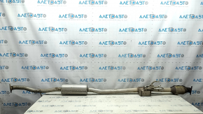 Випускна траса середня частина з каталізатором Hyundai Tucson 22-24 1.6T HEV вм'ятини