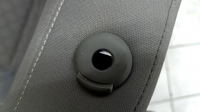 Водительское сидение Kia Niro 17-22 HEV, PHEV без AIRBAG, ткань, комбинированный серый, механическое, царапины, под химчистку