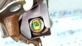 Подушка безпеки airbag колінна водійська ліва Toyota Camry v50 12-14 usa сіра, іржавий