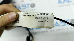 Зеркало боковое правое в сборе Mercedes C-class W205 15-21 8+8+1 пинов, поворотник, подогрев, с подсветкой, BSM, черное, царапины