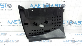 Накладка передньої панелі простору ніг пасажира Mercedes C-class W205 15-21 чорна