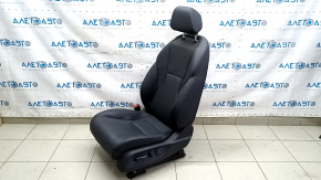 Сидіння водія Honda Accord 23-26 з airbag, з підголовником, електричне, підігрів, шкіра чорна