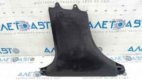 Накладка центральной стойки нижняя левая Mercedes C-class W205 15-21 черная, царапины