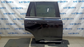 Двері в зборі задні права Volvo XC90 16-26 INSCRIPTION, keyless, чорний 717, вм'ятина
