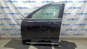 Двері в зборі передня ліва Volvo XC90 16-26 INSCRIPTION, keyless, чорний 717, тички, подряпини на накладці