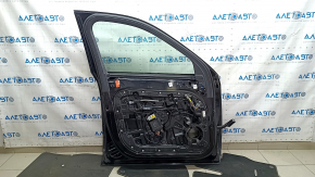 Дверь в сборе передняя левая Volvo XC90 16-26 INSCRIPTION, keyless, черный 717, тычки, царапины на накладке