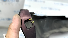 Губа переднего бампера Toyota Rav4 19-25 структура, царапины, вмятины, трещина в креплении
