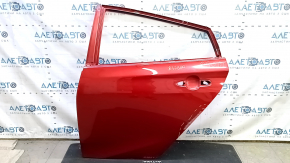 Двері голі задні ліві Toyota Prius 50 16-18 червоний 3T7, подряпини, прим'ята