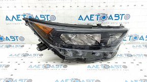 Фара передня права Toyota Rav4 22-25 LED, чорна, Hybrid LE, USA built, подряпини