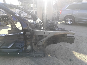 Чверть передня права Mercedes C-class W205 15-21 на кузові, чорна