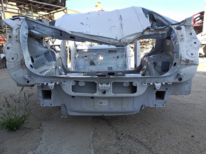 Задняя панель Chevrolet Equinox 18-24 2 части, на кузове, белая, замята