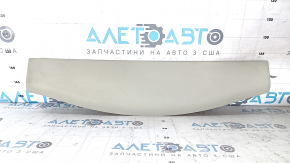 Обшивка двери багажника верхняя Nissan Leaf 13-17 серая, царапины, потертость