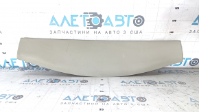 Обшивка двери багажника верхняя Nissan Leaf 13-17 серая, царапины, под чистку, побелел пластик