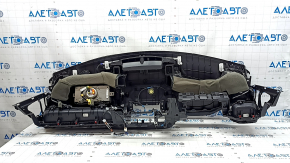 Торпедо передняя панель с AIRBAG Toyota Rav4 19-24 черная, царапины