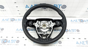 Руль голый Toyota Rav4 19-24 резина черный, без подогрева, потерт, под чистку