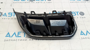 Накладка заднего бампера нижняя левая Audi Q5 80A 21-25 под широкий двойной выхлоп, S-Line