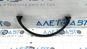 Накладка руля Kia Niro 23-26 хром, черная кожа, царапины